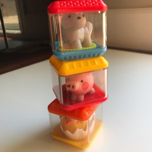 Fischer Price baby toys roly poly stacking blocks - Picture 2 of 4